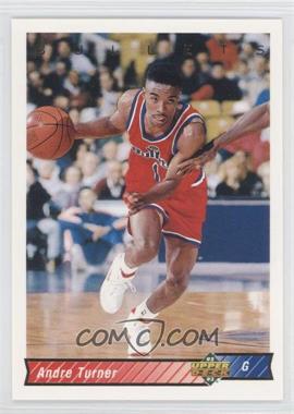 1992-93 Upper Deck - [Base] #25 - Andre Turner
