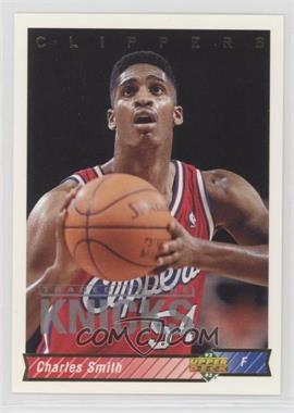 1992-93 Upper Deck - [Base] #254 - Charles Smith