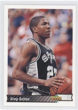 1992-93 Upper Deck - [Base] #280 - Greg Sutton