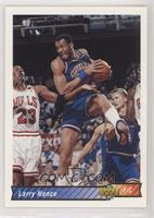 Larry Nance (Michael Jordan in Background)