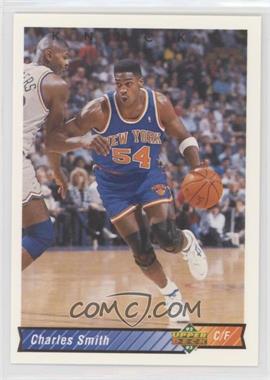 1992-93 Upper Deck - [Base] #326 - Charles Smith