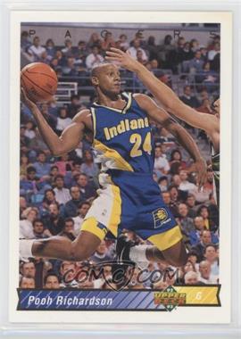 1992-93 Upper Deck - [Base] #328 - Pooh Richardson