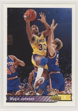 1992-93 Upper Deck - [Base] #32A - Magic Johnson [Noted]