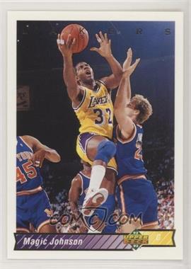 1992-93 Upper Deck - [Base] #32A - Magic Johnson [Noted]