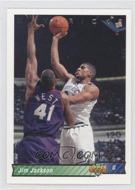 1992-93 Upper Deck - [Base] #33 - Jim Jackson