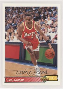 1992-93 Upper Deck - [Base] #337 - Paul Graham