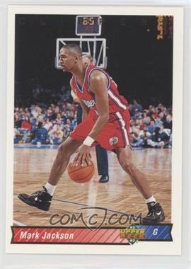 1992-93 Upper Deck - [Base] #341 - Mark Jackson