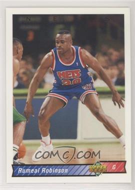 1992-93 Upper Deck - [Base] #348 - Rumeal Robinson