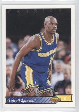 1992-93 Upper Deck - [Base] #386 - Latrell Sprewell