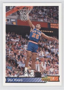 1992-93 Upper Deck - [Base] #413 - Doc Rivers