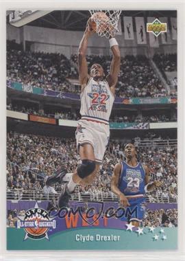 1992-93 Upper Deck - [Base] #438 - All-Star - Clyde Drexler