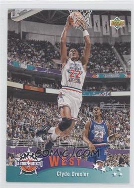 1992-93 Upper Deck - [Base] #438 - All-Star - Clyde Drexler