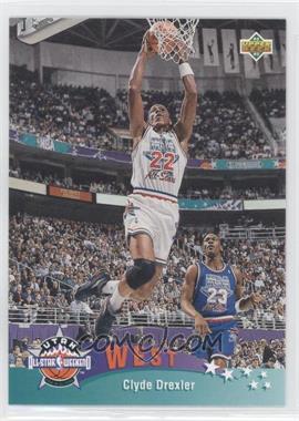 1992-93 Upper Deck - [Base] #438 - All-Star - Clyde Drexler