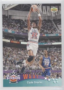 1992-93 Upper Deck - [Base] #438 - All-Star - Clyde Drexler