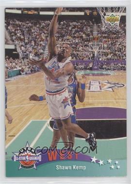 1992-93 Upper Deck - [Base] #441 - All-Star - Shawn Kemp