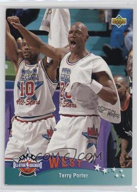 1992-93 Upper Deck - [Base] #445 - All-Star - Terry Porter [EX to NM]