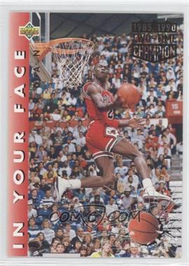 1992-93 Upper Deck - [Base] #453.1 - Michael Jordan (1985,1990 Two-Time Champion)