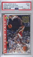 Dominique Wilkins (1985, 1990 Two-Time Champion) [PSA 7 NM]