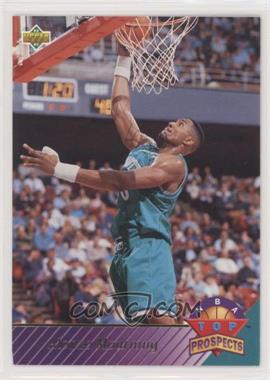 1992-93 Upper Deck - [Base] #457 - Top Prospects - Alonzo Mourning