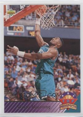 1992-93 Upper Deck - [Base] #457 - Top Prospects - Alonzo Mourning