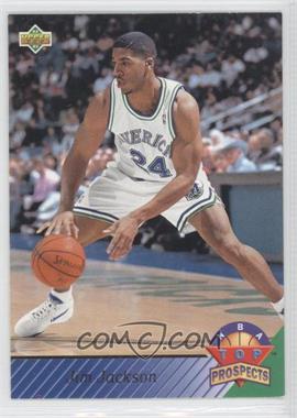 1992-93 Upper Deck - [Base] #458 - Top Prospects - Jim Jackson