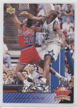1992-93 Upper Deck - [Base] #474 - Top Prospects - Shaquille O'Neal [EX to NM]