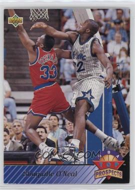 1992-93 Upper Deck - [Base] #474 - Top Prospects - Shaquille O'Neal [EX to NM]