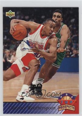 1992-93 Upper Deck - [Base] #475 - Top Prospects - Clarence Weatherspoon