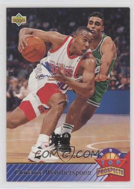 1992-93 Upper Deck - [Base] #475 - Top Prospects - Clarence Weatherspoon