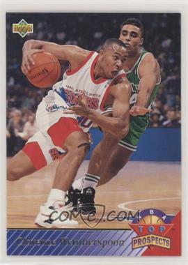 1992-93 Upper Deck - [Base] #475 - Top Prospects - Clarence Weatherspoon