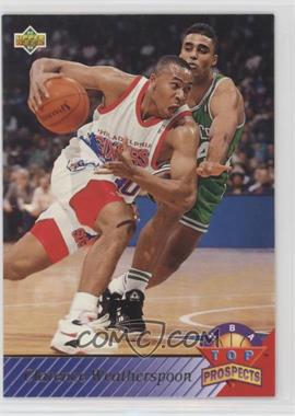 1992-93 Upper Deck - [Base] #475 - Top Prospects - Clarence Weatherspoon