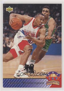 1992-93 Upper Deck - [Base] #475 - Top Prospects - Clarence Weatherspoon