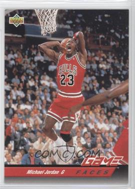 1992-93 Upper Deck - [Base] #488 - Game Faces - Michael Jordan