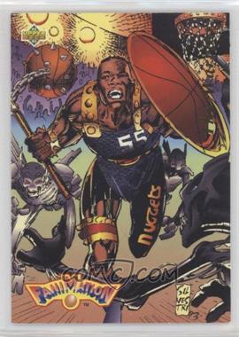 1992-93 Upper Deck - [Base] #509 - FaniMation - Dikembe Mutombo [EX to NM]