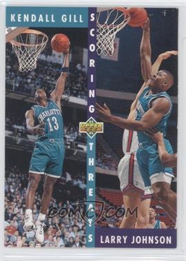 1992-93 Upper Deck - [Base] #63 - Kendall Gill, Larry Johnson