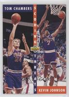 Kevin Johnson, Tom Chambers [EX to NM]