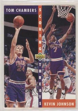 1992-93 Upper Deck - [Base] #64 - Kevin Johnson, Tom Chambers