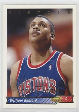 1992-93 Upper Deck - [Base] #83 - William Bedford