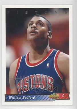 1992-93 Upper Deck - [Base] #83 - William Bedford