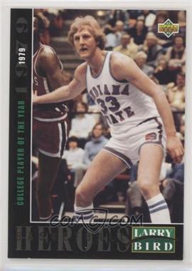 1992-93 Upper Deck - Basketball Heroes - Larry Bird #19 - Larry Bird [EX to NM]