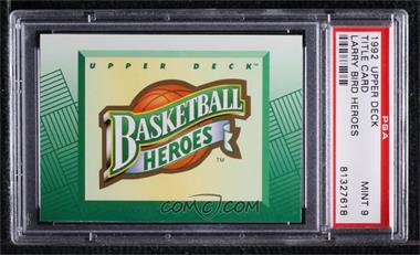 1992-93 Upper Deck - Basketball Heroes - Larry Bird #HEAD - Larry Bird [PSA 9 MINT]
