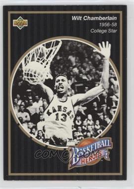 1992-93 Upper Deck - Basketball Heroes - Wilt Chamberlain #10 - Wilt Chamberlain