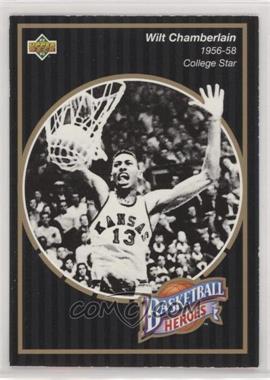 1992-93 Upper Deck - Basketball Heroes - Wilt Chamberlain #10 - Wilt Chamberlain