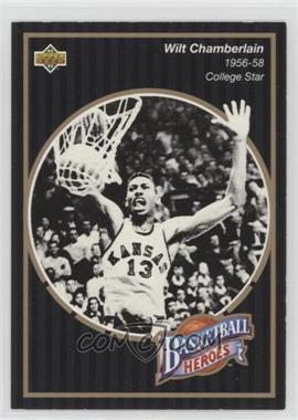 1992-93 Upper Deck - Basketball Heroes - Wilt Chamberlain #10 - Wilt Chamberlain