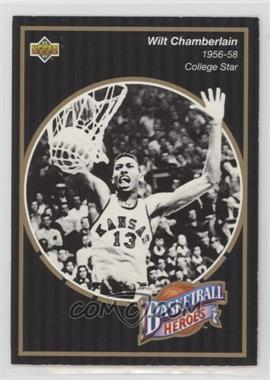 1992-93 Upper Deck - Basketball Heroes - Wilt Chamberlain #10 - Wilt Chamberlain