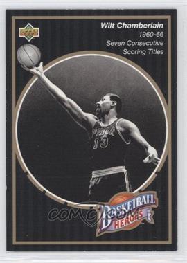 1992-93 Upper Deck - Basketball Heroes - Wilt Chamberlain #15 - Wilt Chamberlain