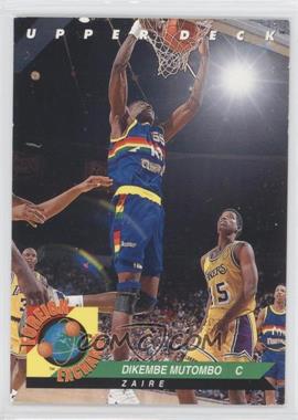 1992-93 Upper Deck - Foreign Exchange #FE5 - Dikembe Mutombo