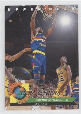 1992-93 Upper Deck - Foreign Exchange #FE5 - Dikembe Mutombo [EX to NM]