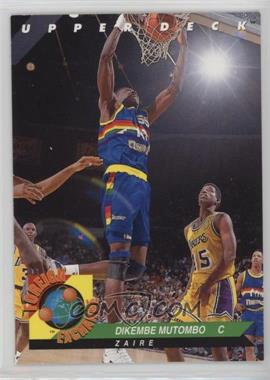 1992-93 Upper Deck - Foreign Exchange #FE5 - Dikembe Mutombo [EX to NM]