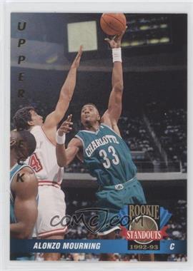 1992-93 Upper Deck - Rookie Standouts #RS2 - Alonzo Mourning